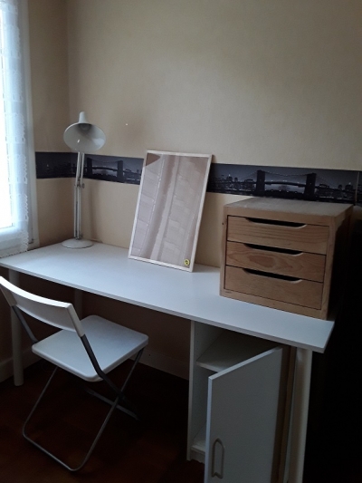 chambre etudiant / e 12m²