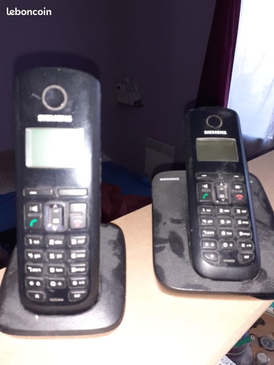 Lot 2 Téléphones sans Fil 