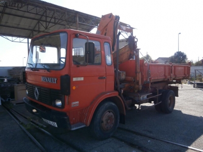 Camion benne/grue Renault JP11