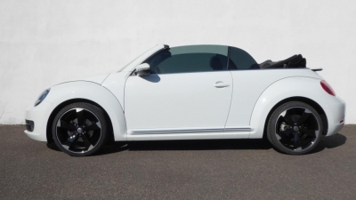 Coccinelle Cabriolet ROTORS BLANCHE RARE