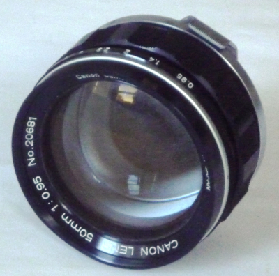 Canon 7 et dream lens Canon 1:0,95 f=50 mm