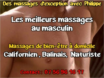 PHILIPPE MASSEUR TOP POUR LES HOMMES