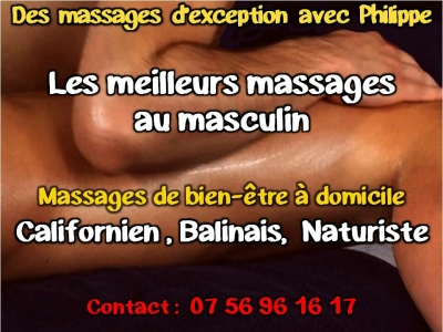 PHILIPPE MASSEUR TOP POUR LES HOMMES