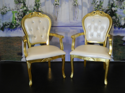 Location fauteuils baroque mariage