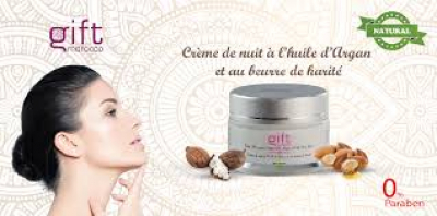 Crème anti-âge à l'huile d'argan