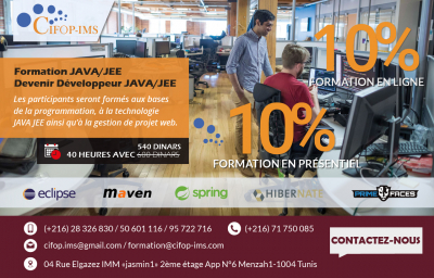 Formation pratique en JAVA & JEE