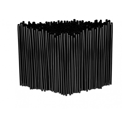 PAILLES NOIRES 23 CM BIODEGRADABLES x 5000