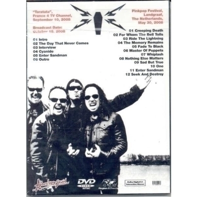 DVD Metallica - The Eternal Bliss