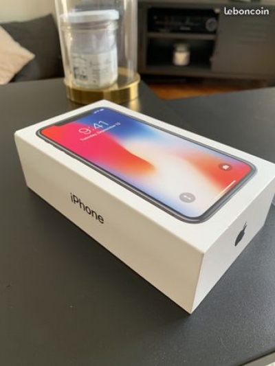 iPhone X 64go gris sidéral Comme neuf