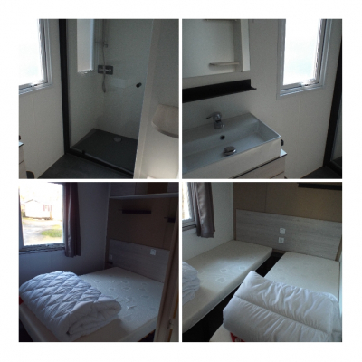 mobil-home 4/6 pers 2 chambres 