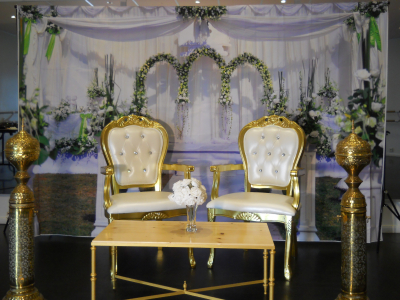 Location fauteuils baroque mariage