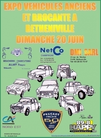 expo-brocante véhicules anciens 18 juin 2017