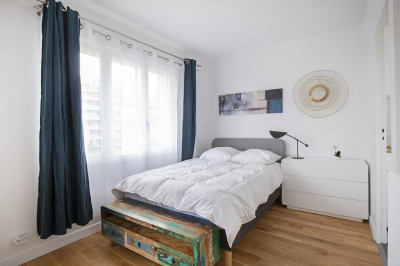 Beau 2 pièces de 45 m² eniterrement carrelé