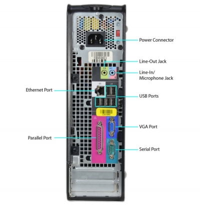 Ordinateur Dell Optiplex 755 SFF Desktop Core 2 duo 