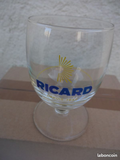 6 verre RICARD 