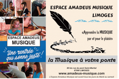 La rentrée à l'Espace Amadeus Musique