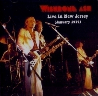 cd Live in New Jersey Live 1974 Import Wishbone Ash 